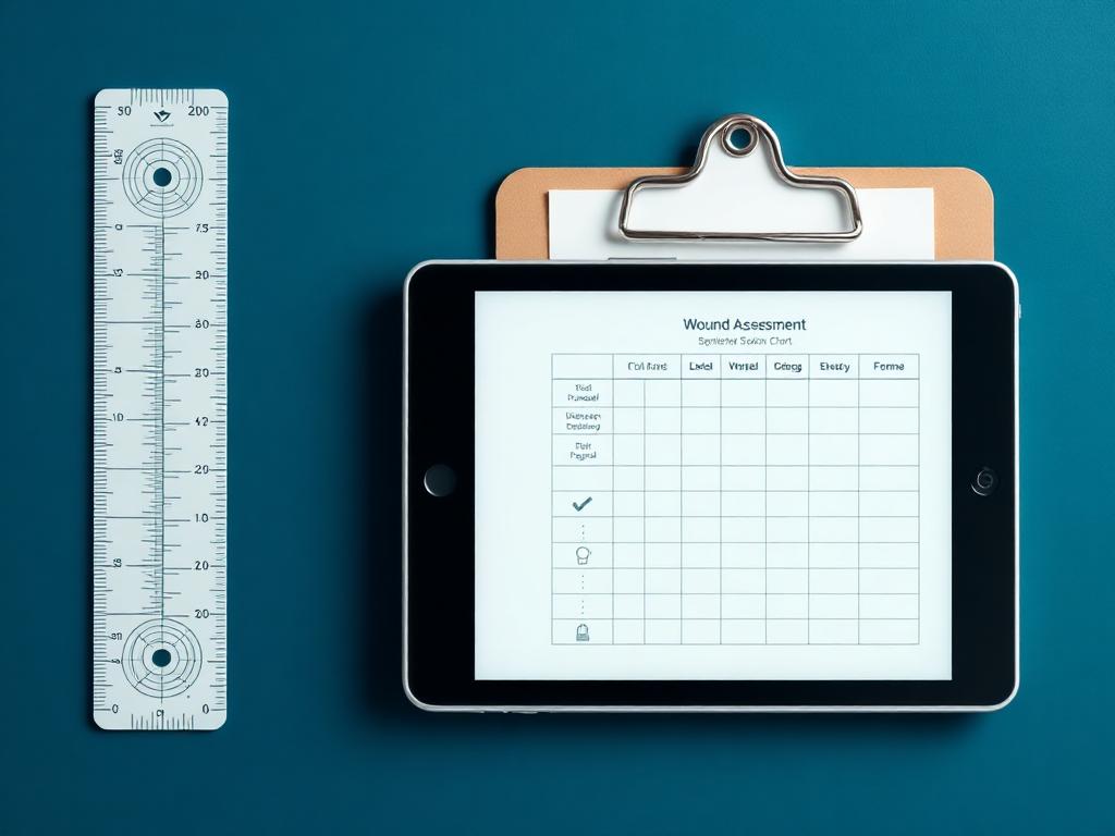 Illustrative rendering of assessment and documentation tools