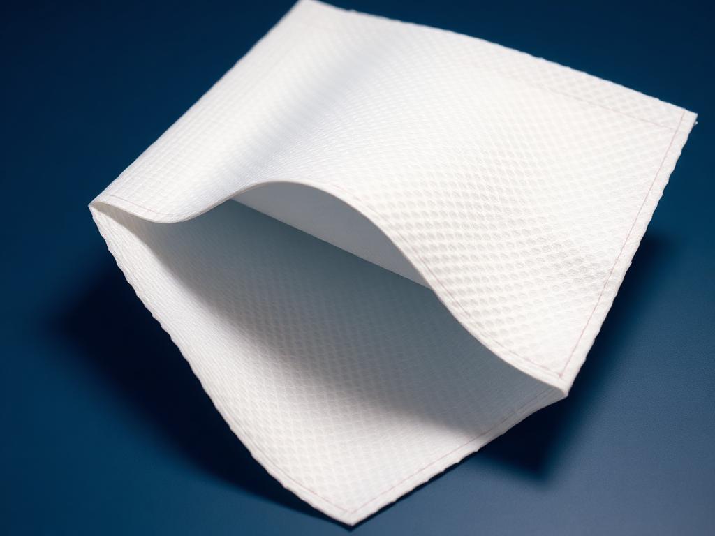 Illustrative rendering of collagen and matrix dressings
